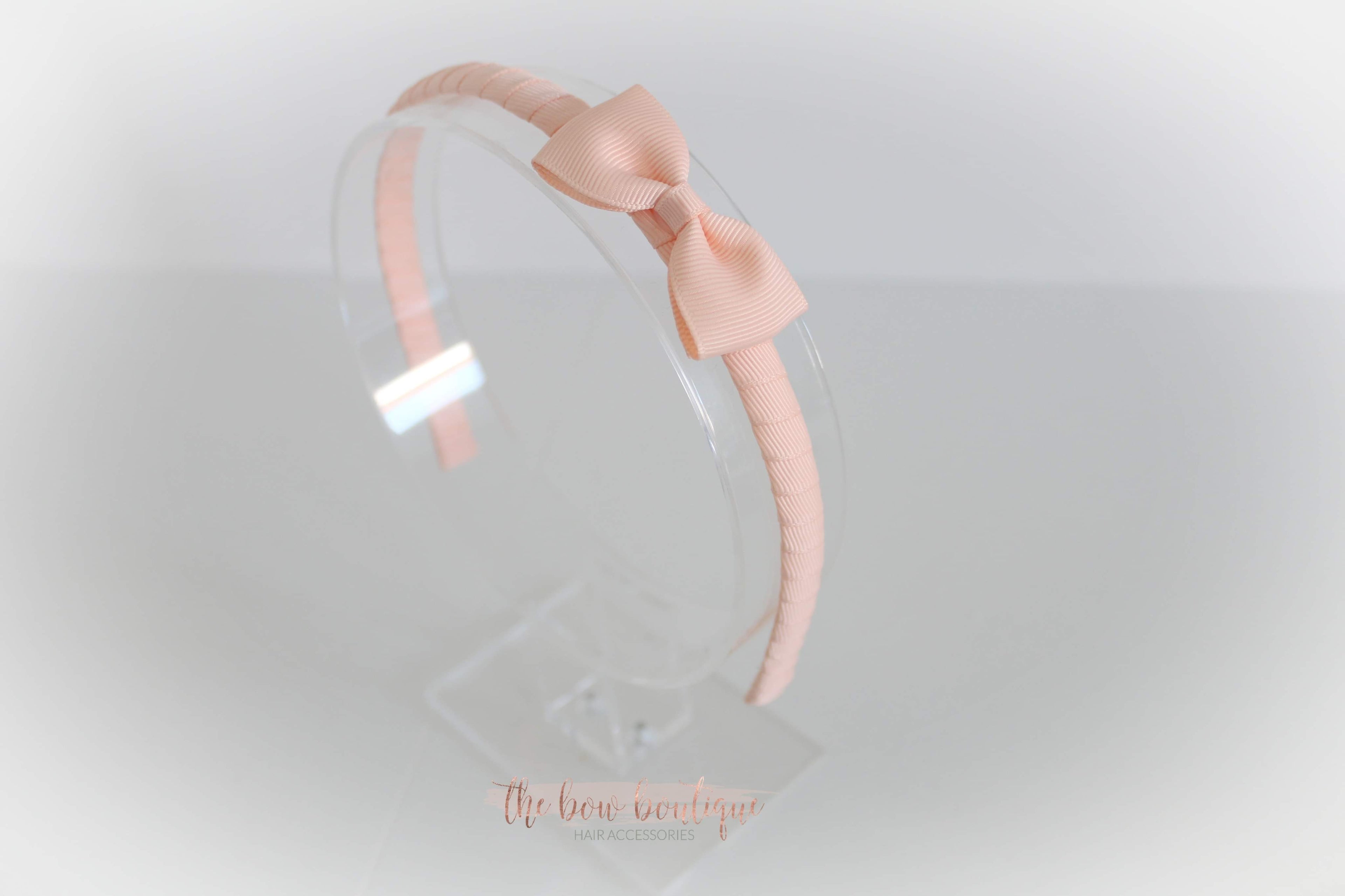 Pinch bow Alice headband | 17 colours