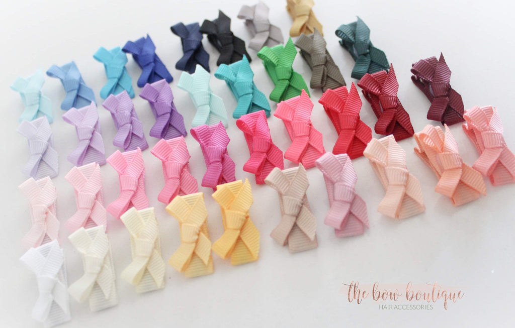 My first ribbon clips | 37 colours