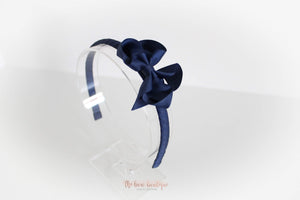 Ribbon bow alice band headband (32 colours )