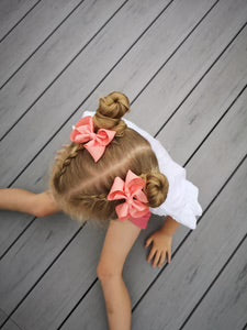Ribbon bows | 19 Colours | Clip, headband or bobble