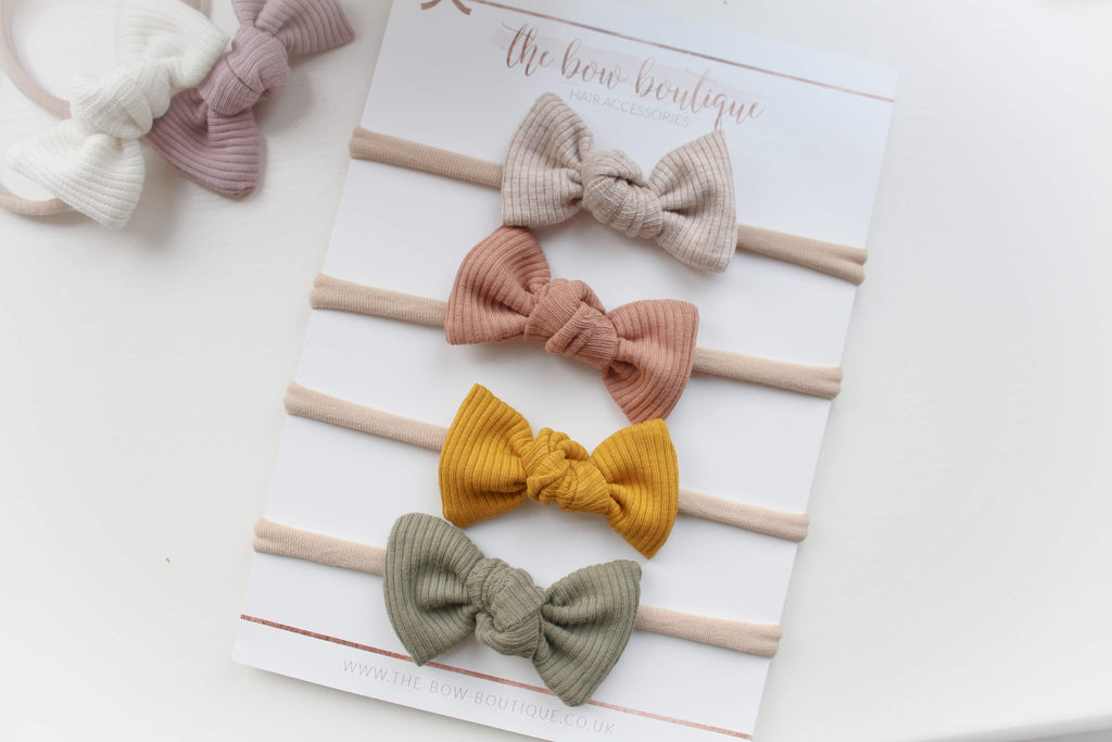 The luxury jersey headband set
