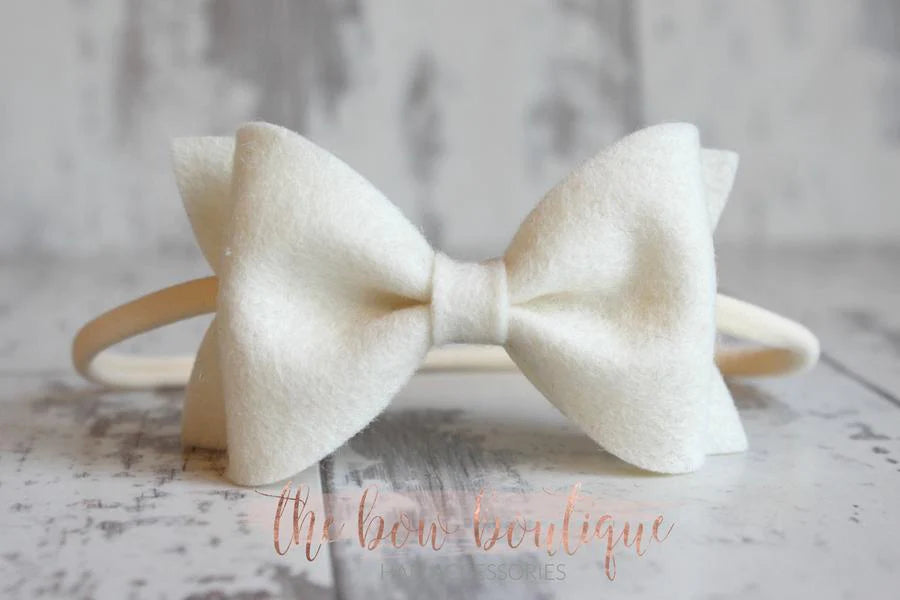 Large luxury felt bows | 23 Colours