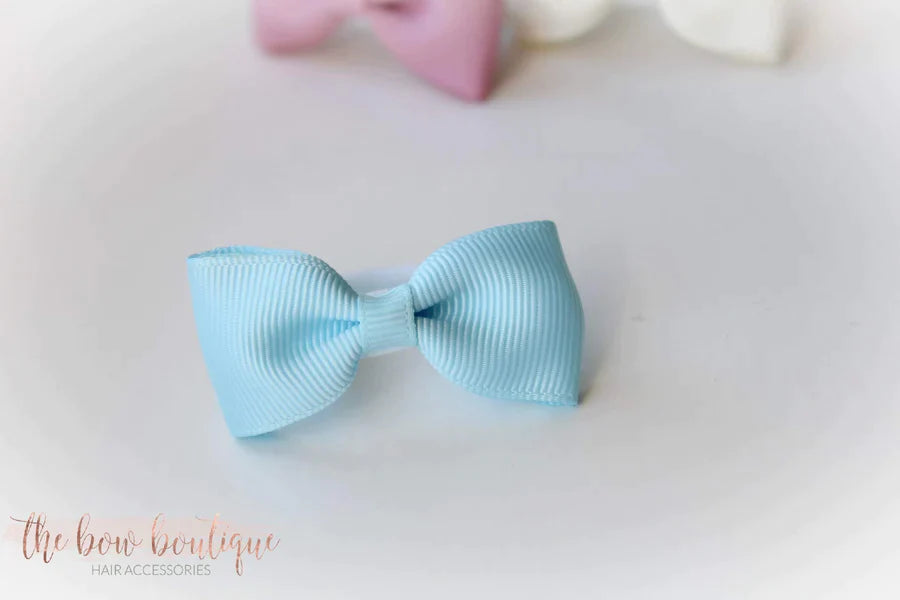 Pinch bow pigtail sets | 33 Colours | Clips or bobbles