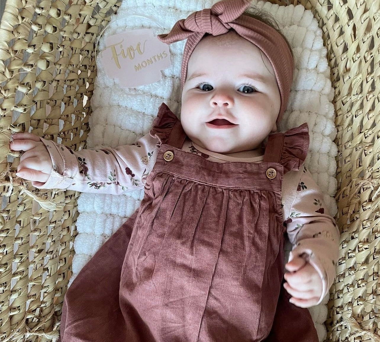 Clay pink headwrap