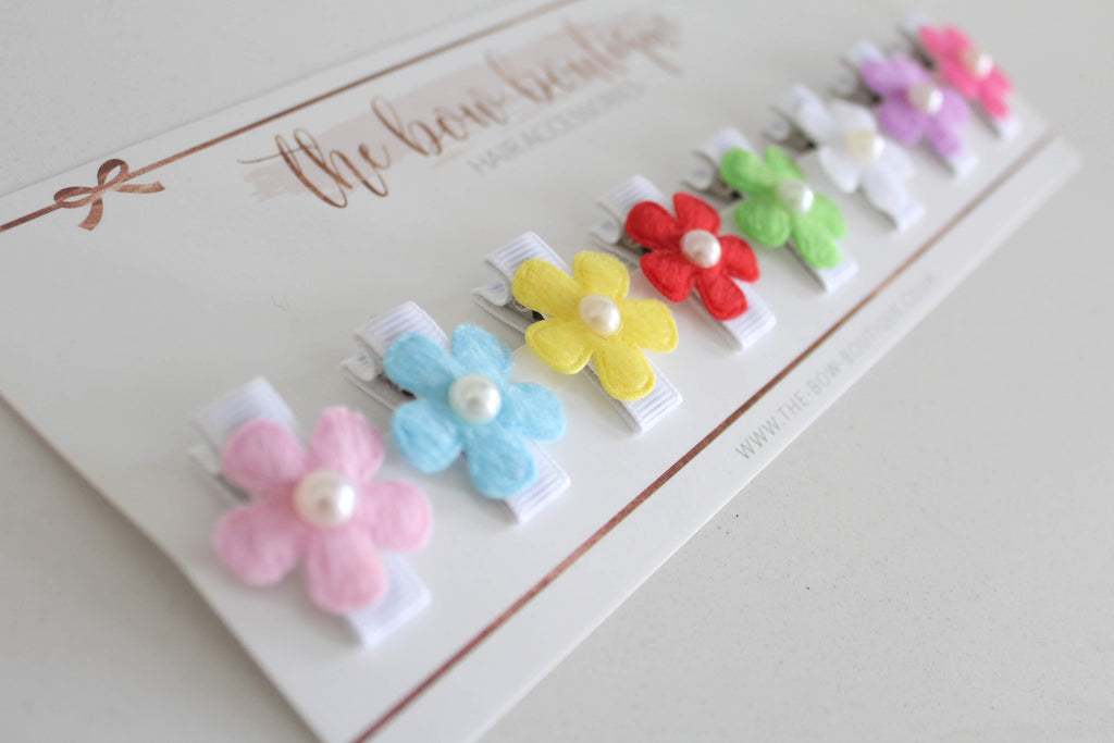 My first daisy clip set
