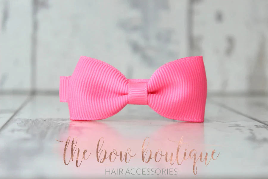Pinch bow pigtail sets | 33 Colours | Clips or bobbles