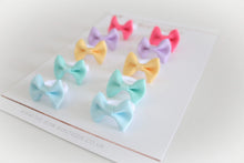 Load image into Gallery viewer, Set of 10 mini pinch pigtail set | clips or bobbles