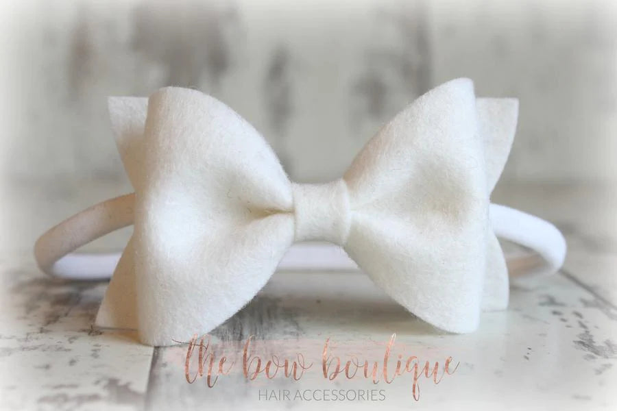 Large luxury felt bows | 23 Colours