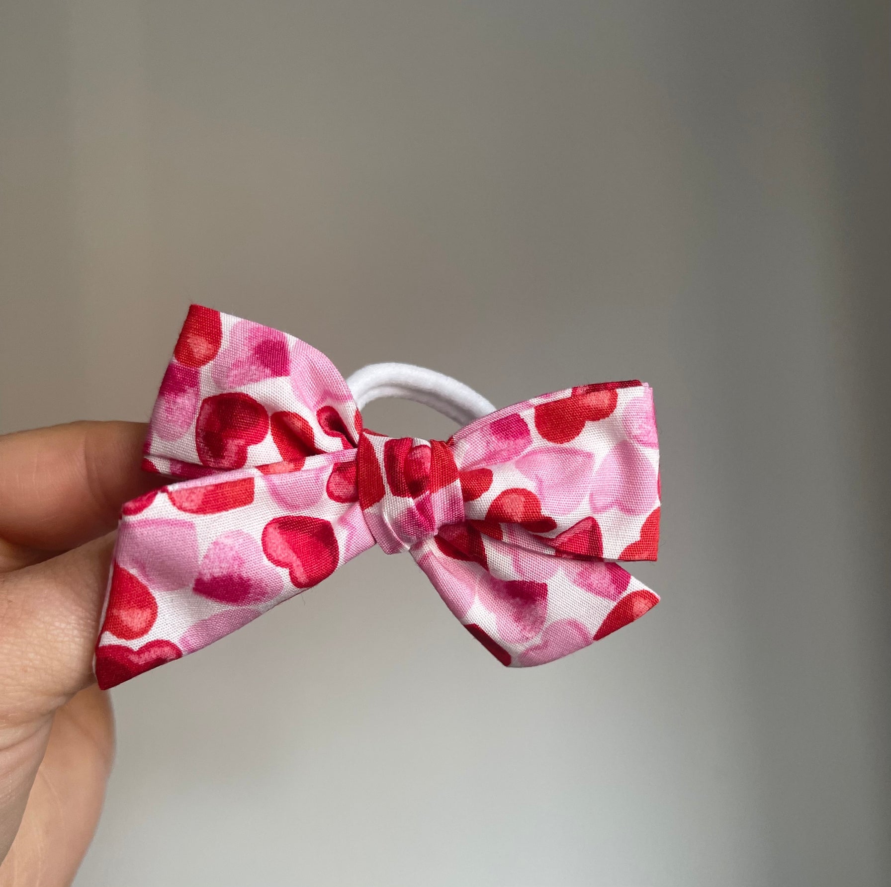 Heart | Timeless bows | Clip, bobble, headband or scrunchie