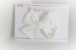 Sweetheart bows - 10 Colours