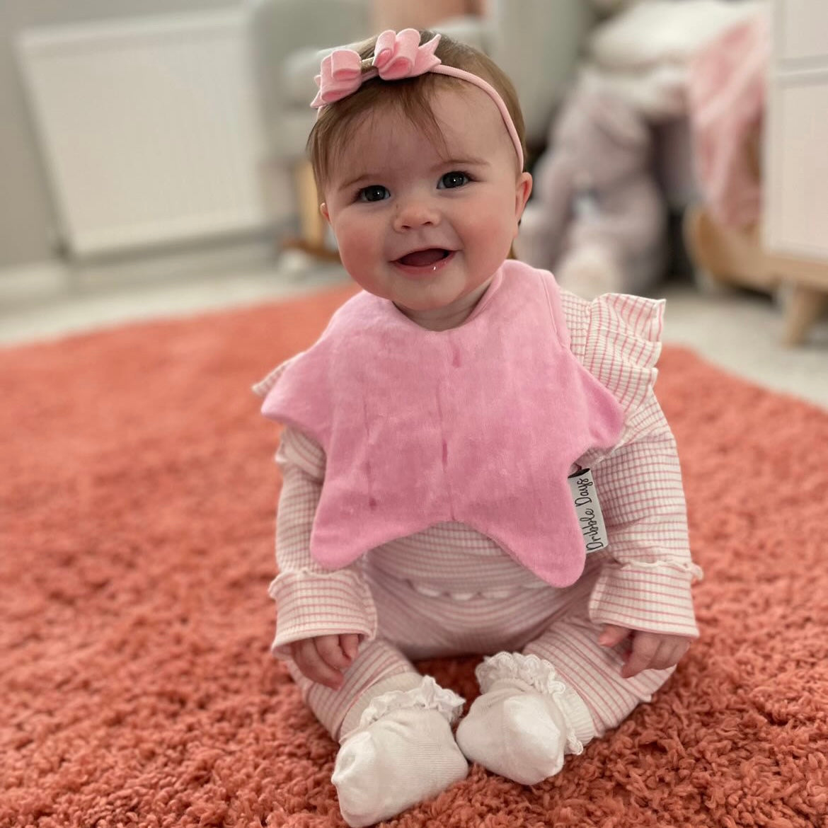 Double felt bows with gold centre | 25 colours | Clip or headband