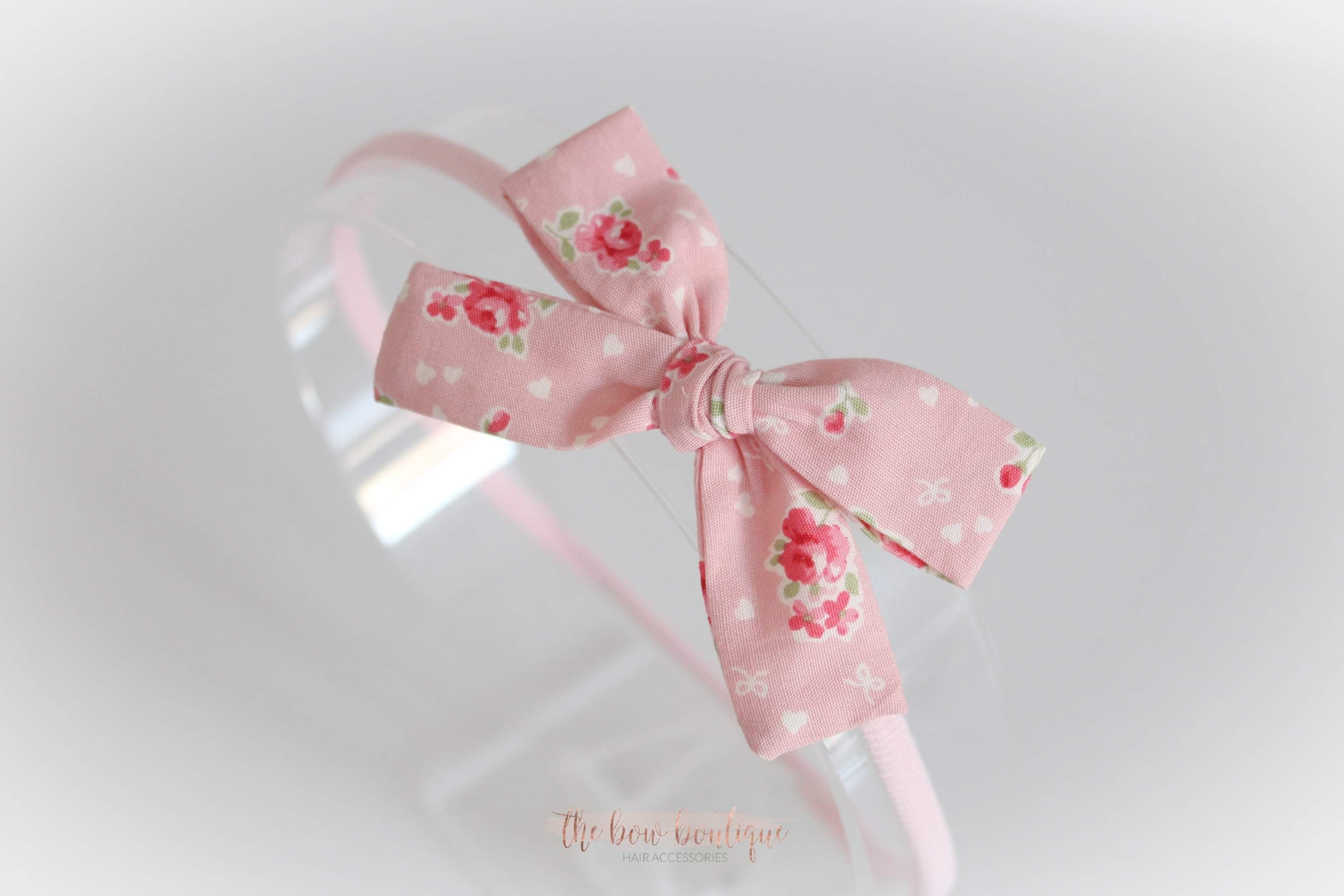 Floral bows | Valentines | Clip or headband