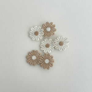 Large delicate flower clip