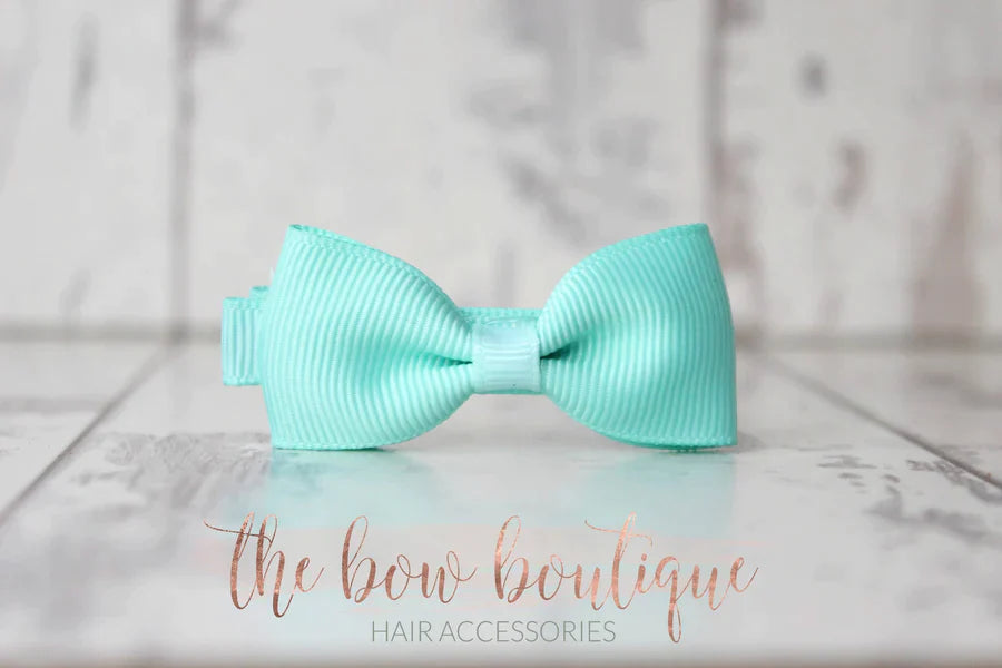 Pinch bow pigtail sets | 33 Colours | Clips or bobbles