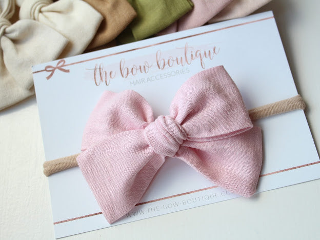 Sweetheart bows | 10 Colours | Clip, headband, bobble or alice band