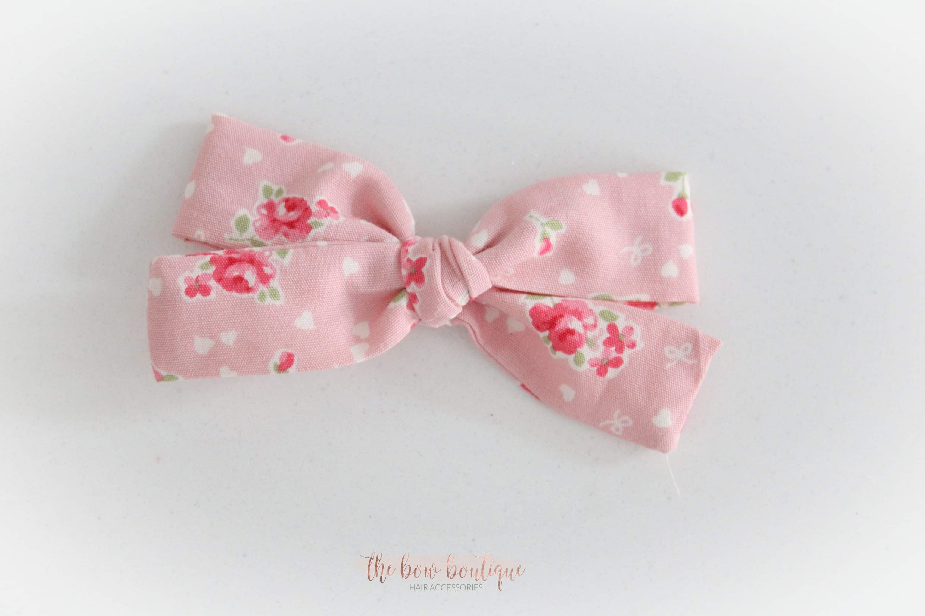 Floral bows | Valentines | Clip or headband