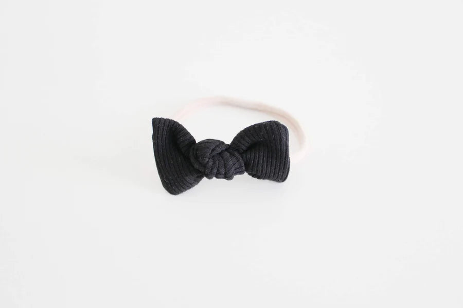 Jersey ribbed knot bows | 20 Colours
