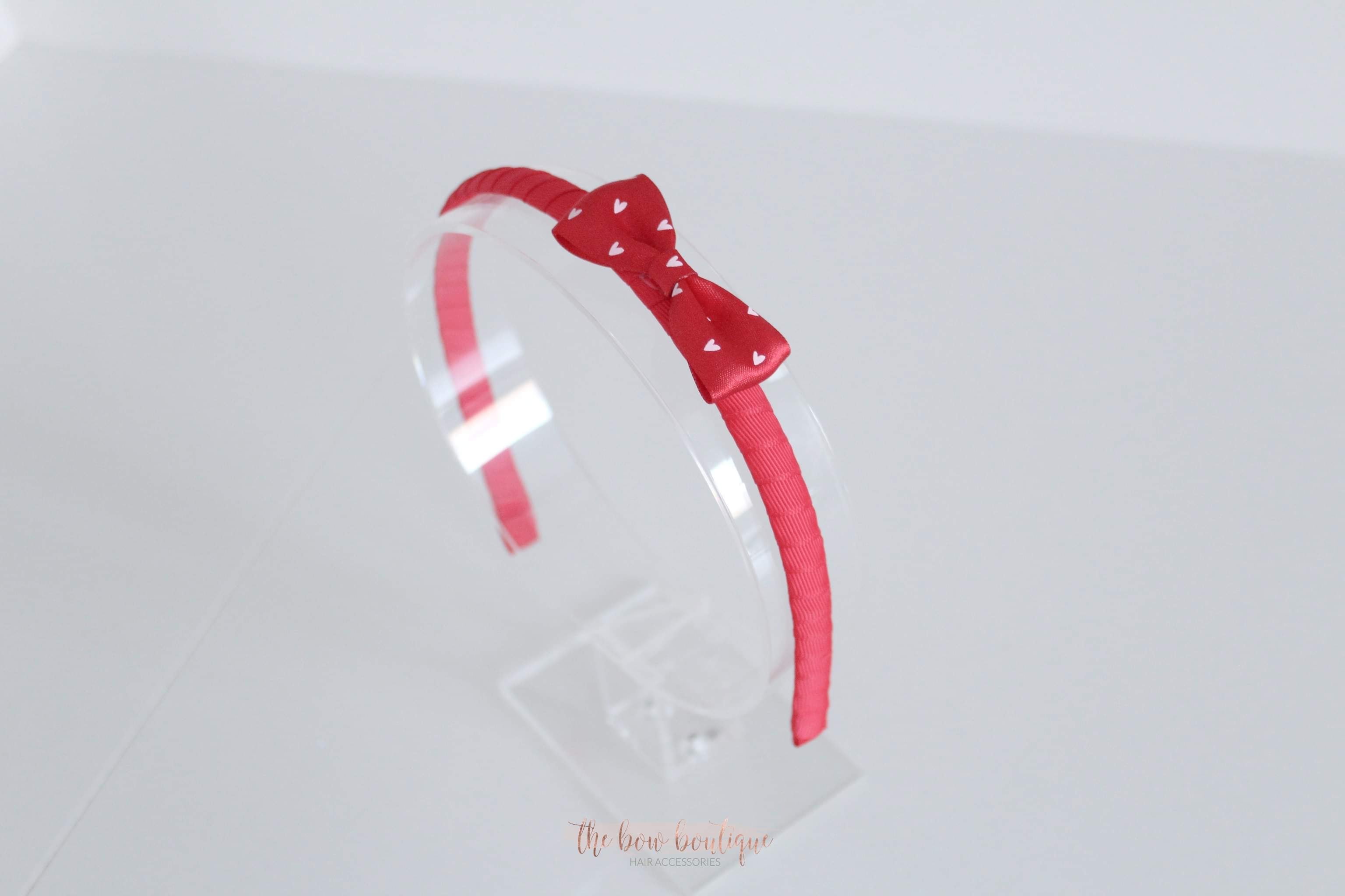 Heart pinch bows | Clip, headband, bobble or alice band