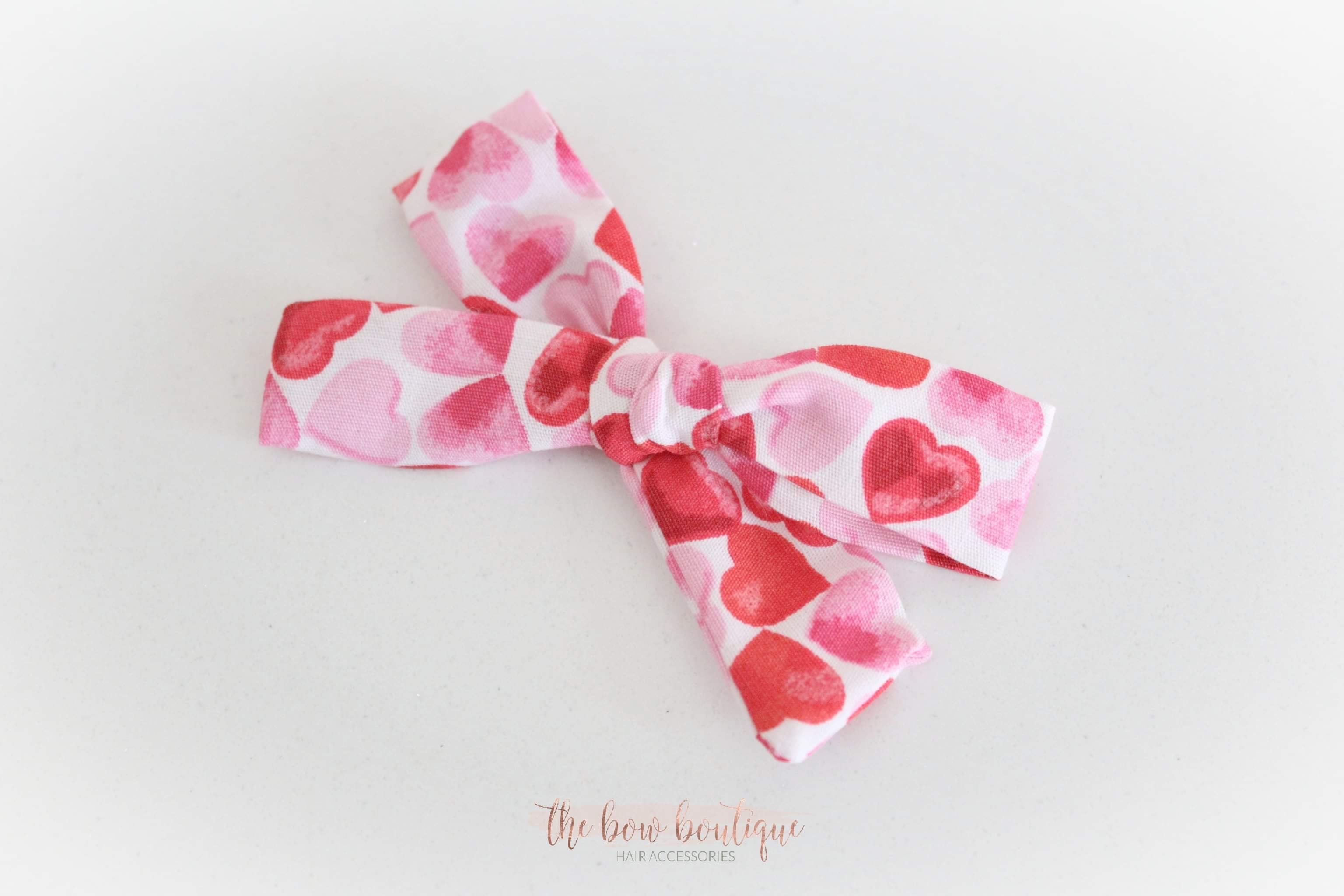 Heart | Timeless bows | Clip, bobble, headband or scrunchie