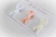 Load image into Gallery viewer, My first ribbon bow clip sets (9 sets)