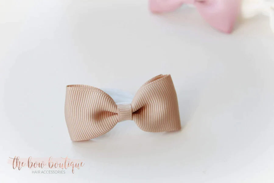 Pinch bow pigtail sets | 33 Colours | Clips or bobbles