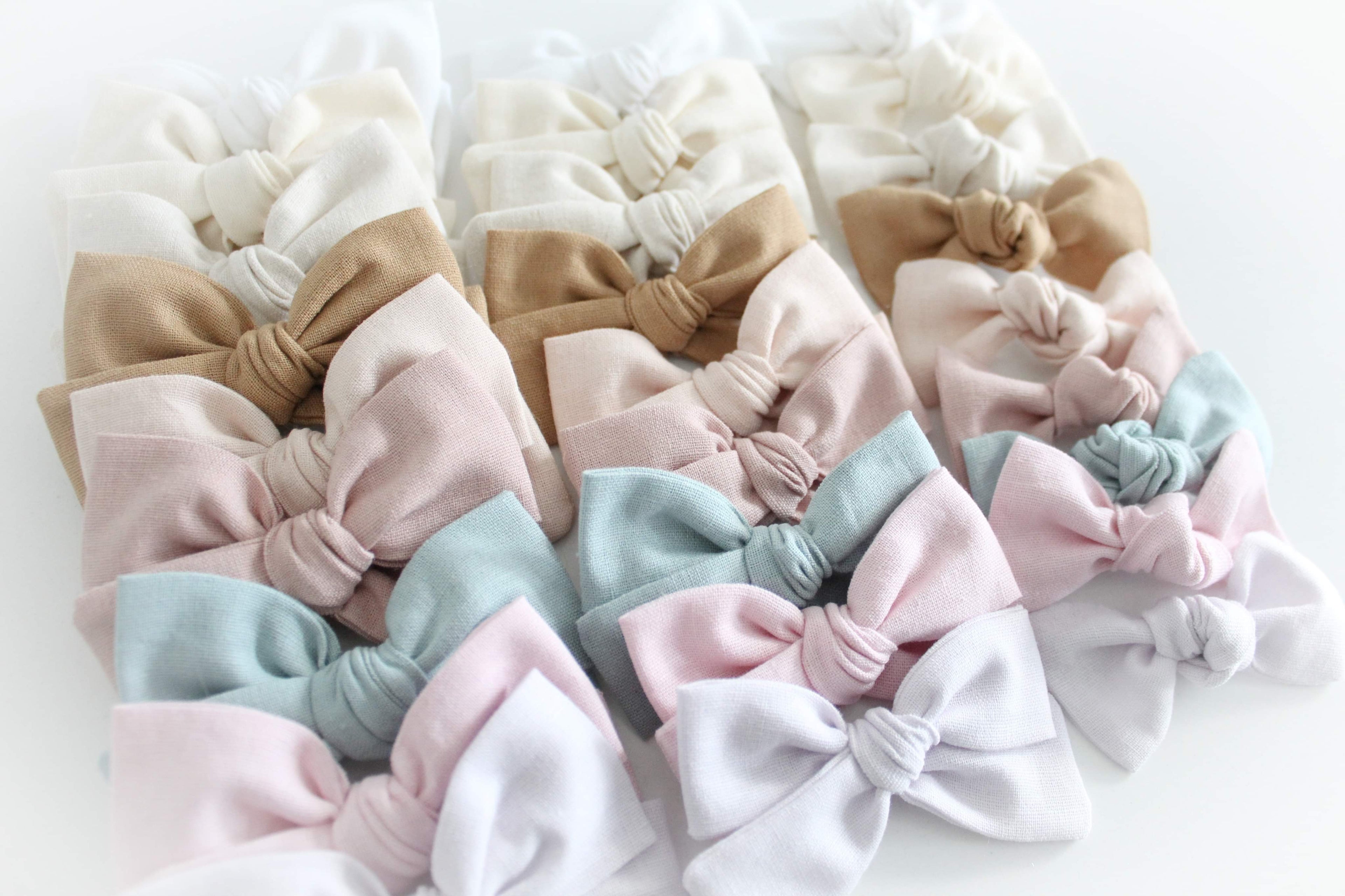 Sweetheart bows | 10 Colours | Clip, headband, bobble or alice band