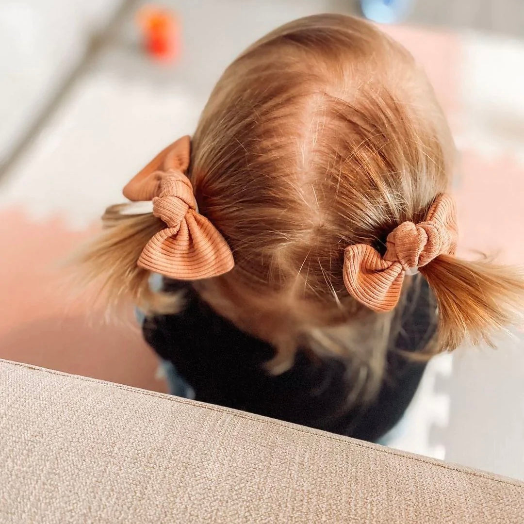 Jersey ribbed knot bows | 20 Colours