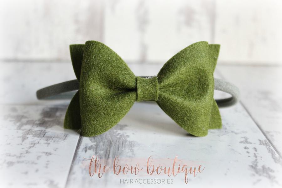 Large luxury felt bows | 23 Colours