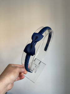 Pinch bow Alice headband - (17 colours)