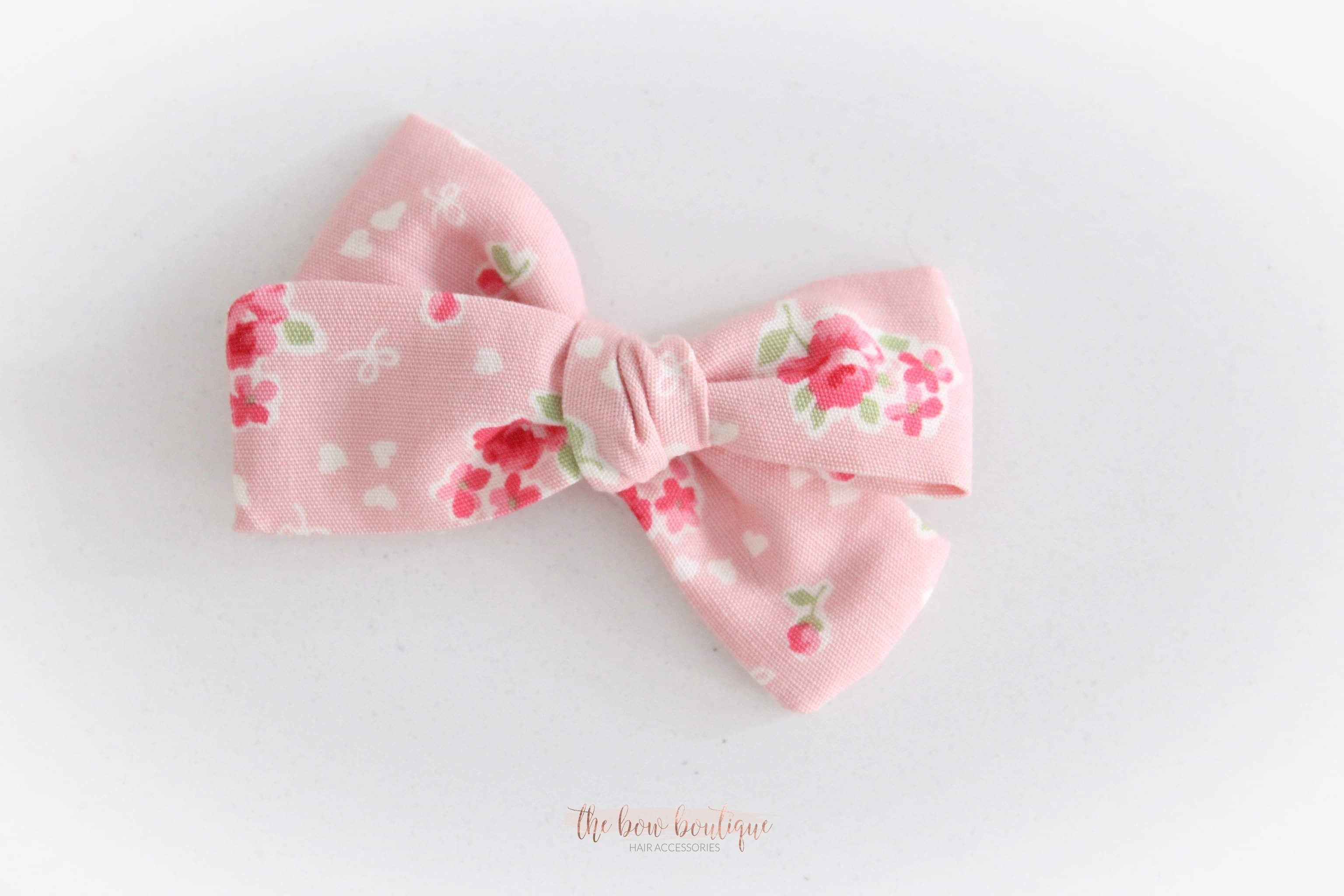 Floral bows | Valentines | Clip or headband