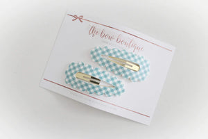 School snappy clip set of 2 - (7 Colours)
