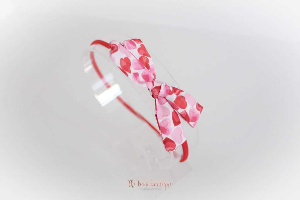 Heart | Timeless bows | Clip, bobble, headband or scrunchie