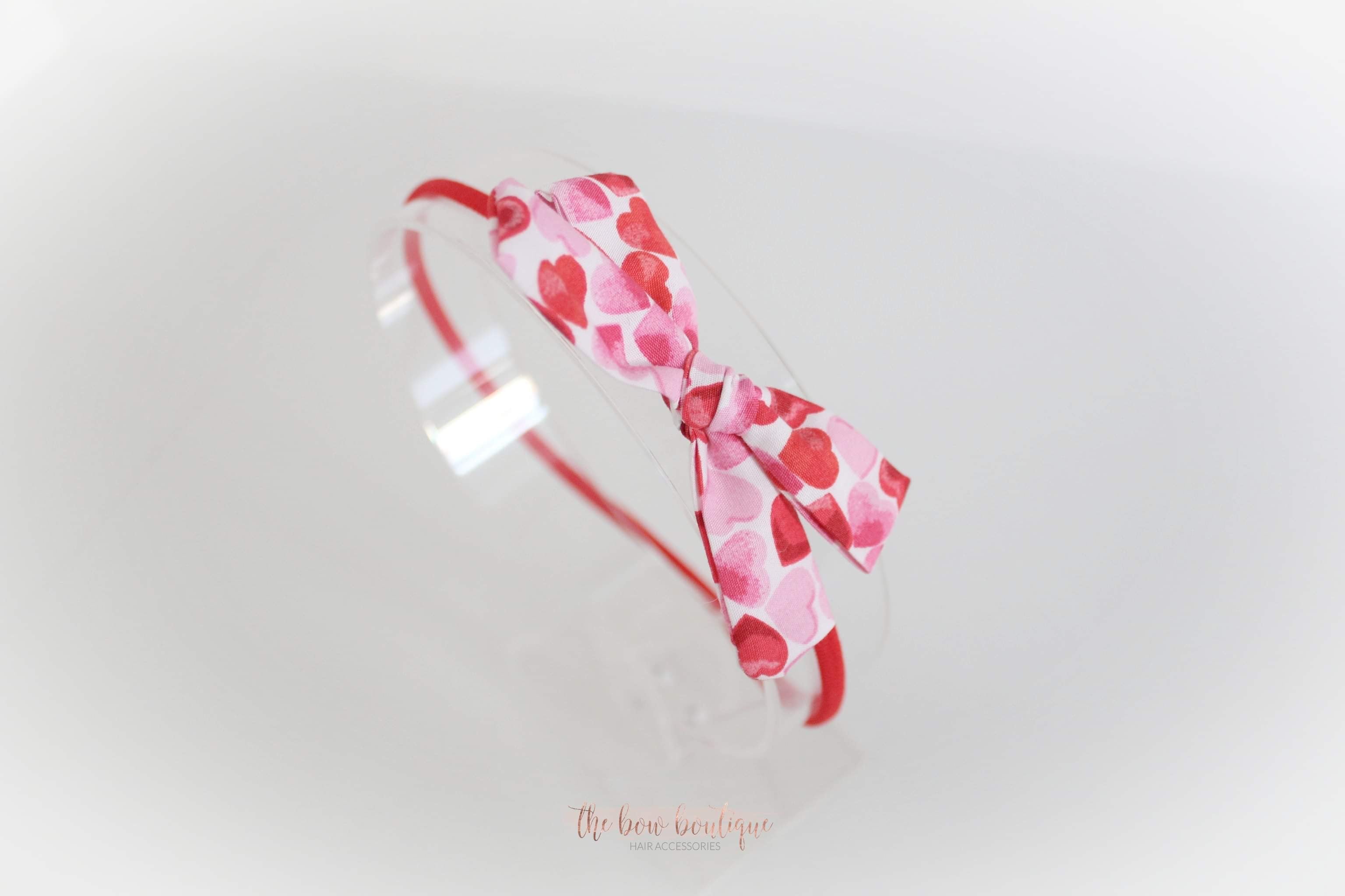 Heart | Timeless bows | Clip, bobble, headband or scrunchie