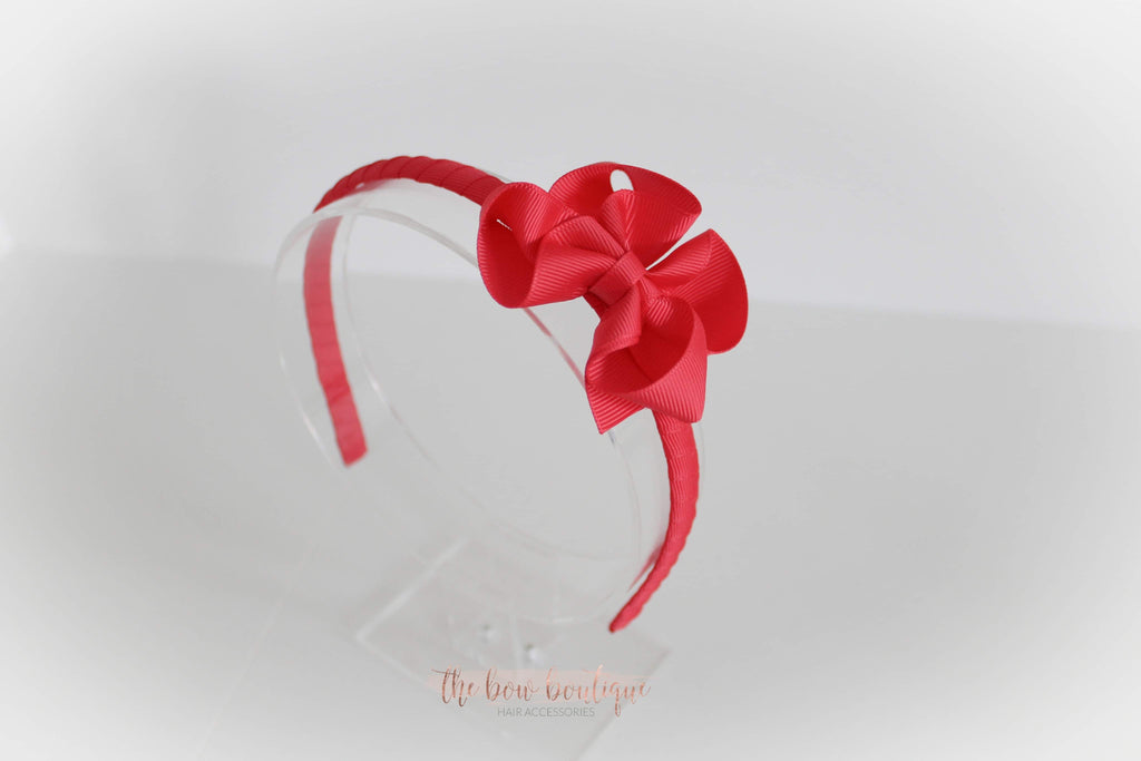School ribbon bow alice band headband | 14 Colours