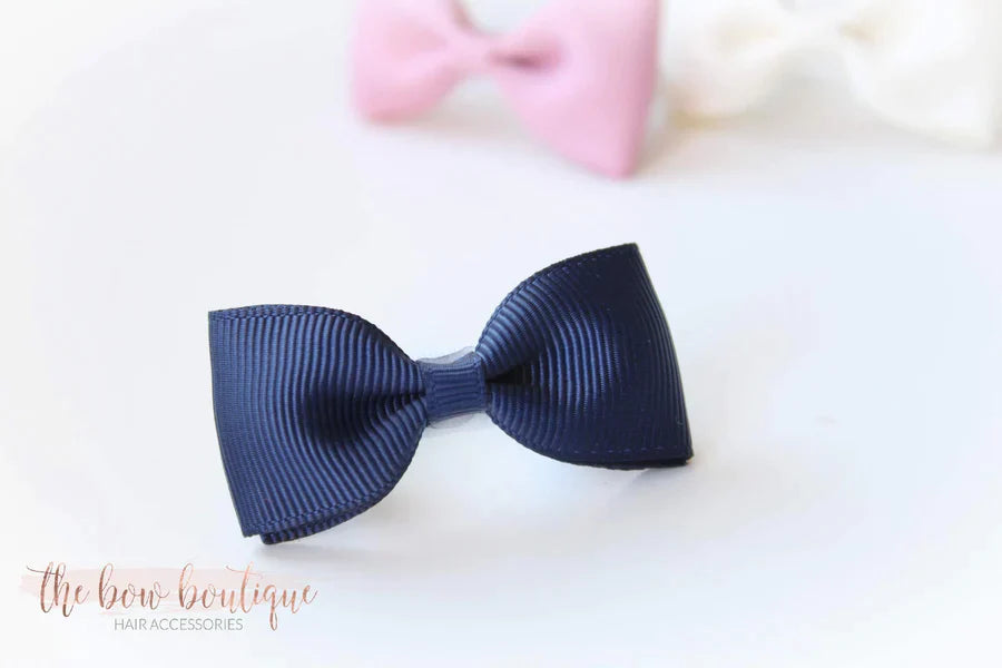 Pinch bow pigtail sets | 33 Colours | Clips or bobbles
