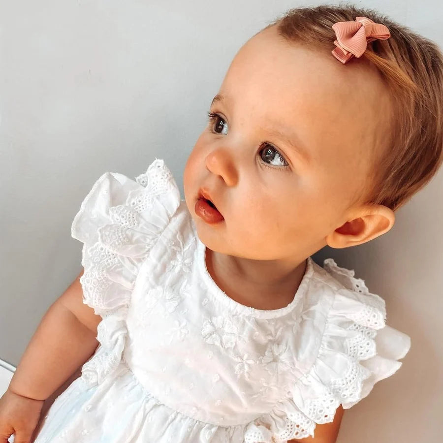 Mini pinch bows | 35 Colours | Clips, headband & bobbles