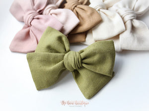 Mini sweetheart bows - 10 Colours