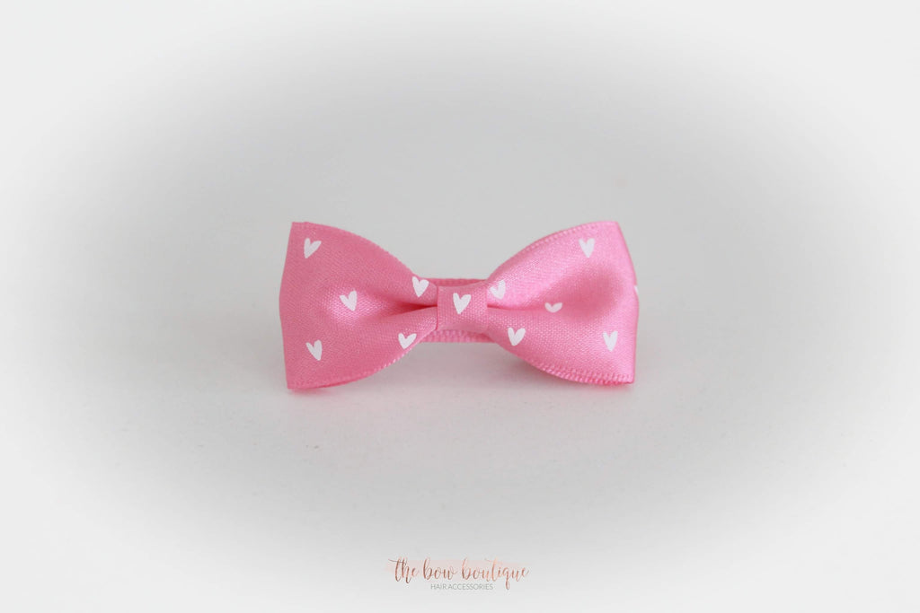 Heart pinch bows | Clip, headband, bobble or alice band