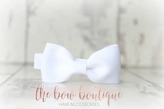 Pinch bow pigtail sets | 33 Colours | Clips or bobbles
