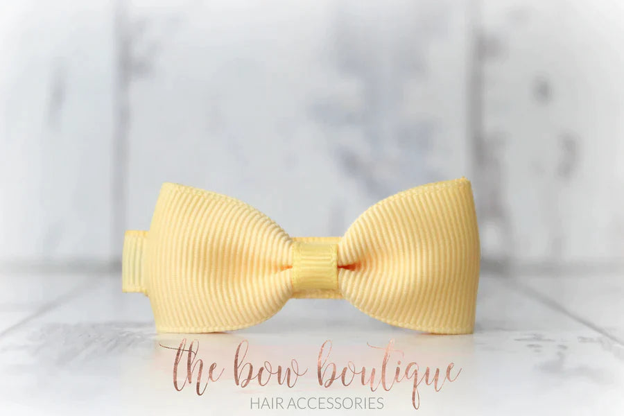 Pinch bow pigtail sets | 33 Colours | Clips or bobbles