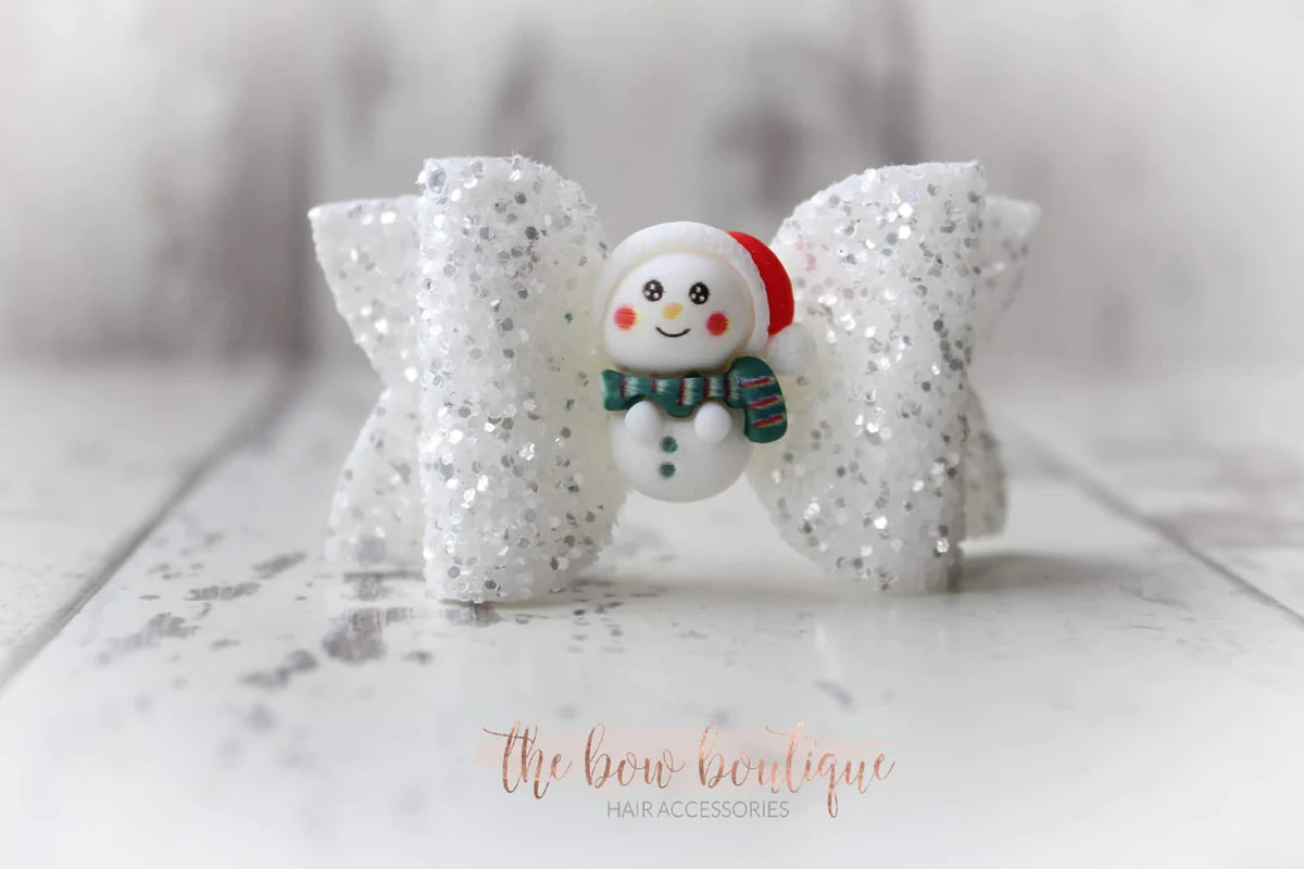 Medium deluxe Christmas bow | Clip, headband or bobble