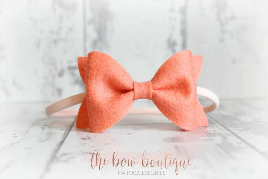 Large luxury felt bows | 23 Colours