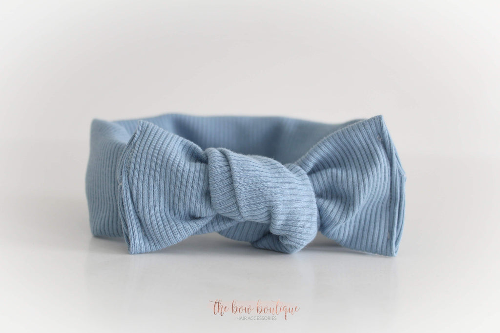 Powder blue headwrap