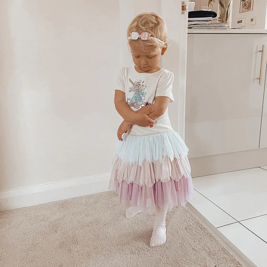 Double glitter bows | 20 colours | Clip or headband