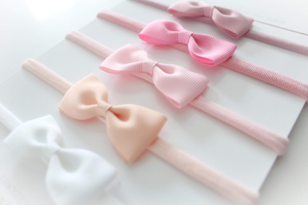 The new baby pinch bow headband set