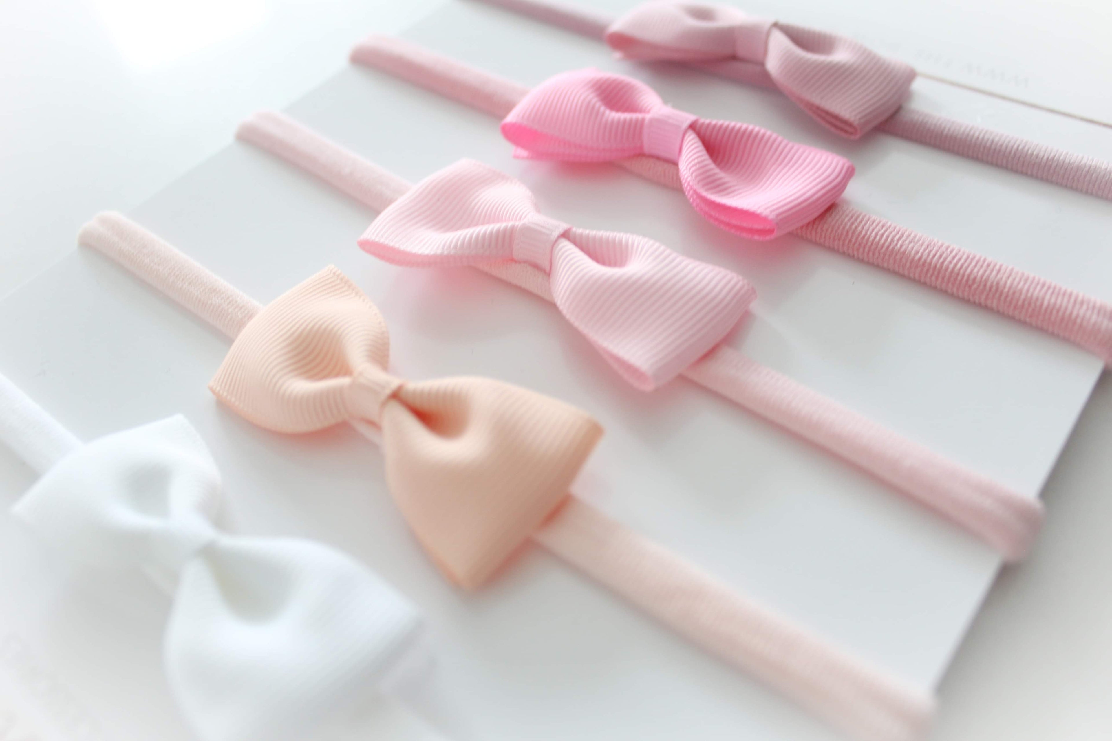 The new baby pinch bow headband set