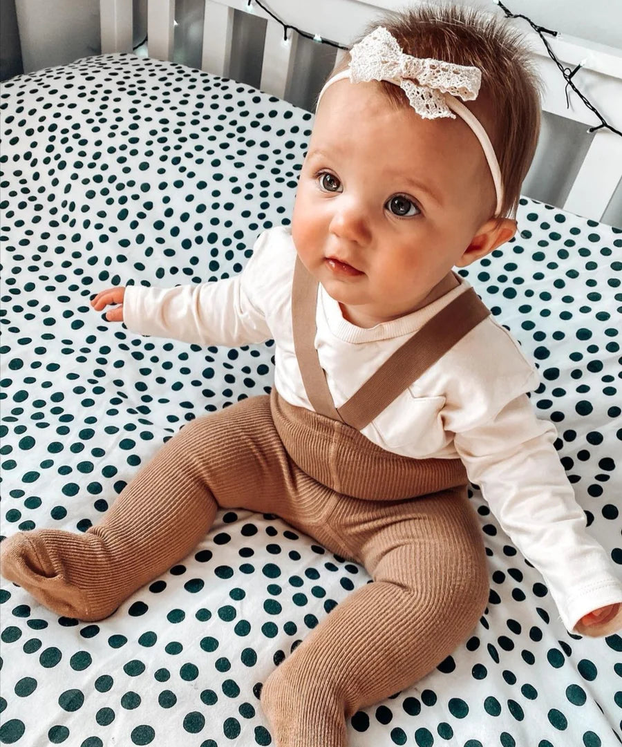 Lace hand tied hair bows | 2 Colours