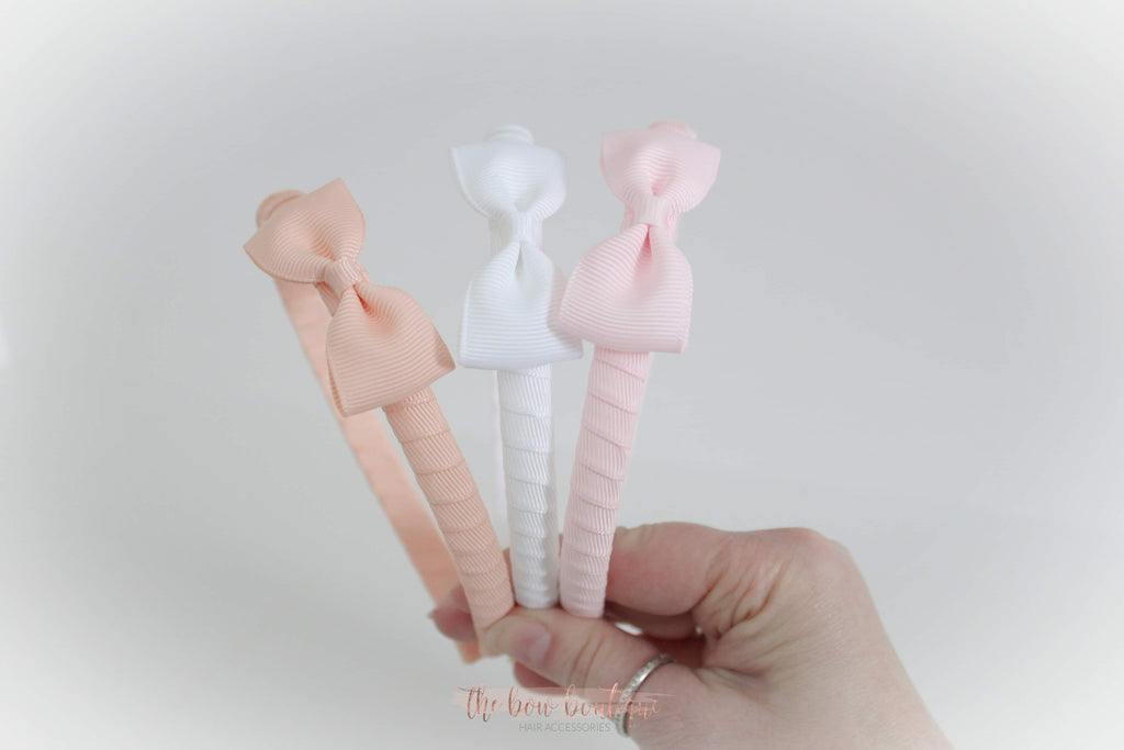 The peachy Alice headband set