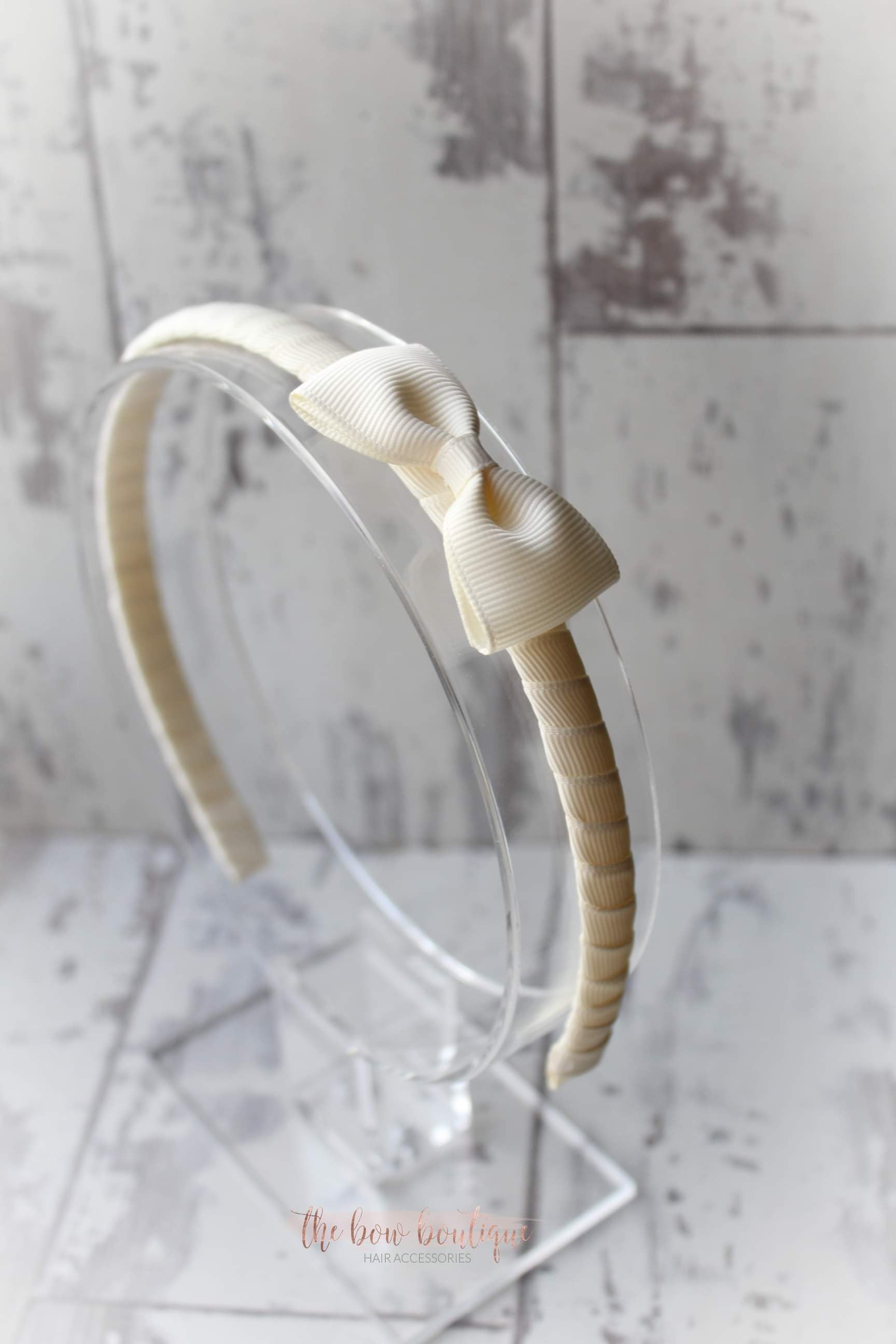 Pinch bow Alice headband | 17 colours
