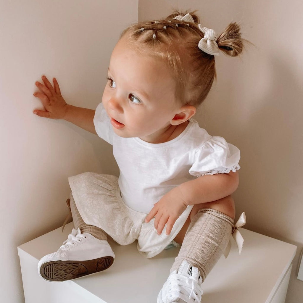 Jersey ribbed knot bows | 20 Colours